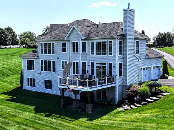 46 Mansion Ridge Boulevard back view